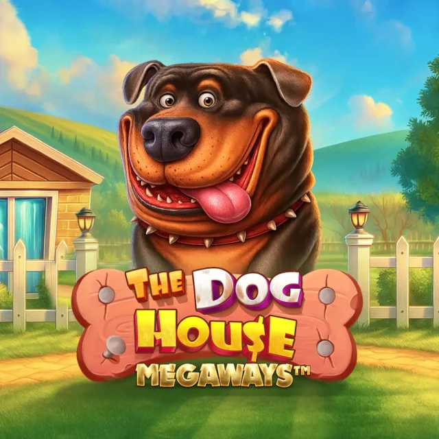 The Dog House Megaways official game artwork