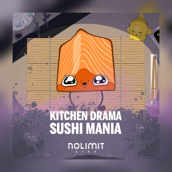 Kitchen Drama: Sushi Mania slot review artwork