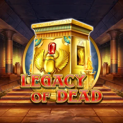 Portada del slot Legacy of Dead de Play’n GO