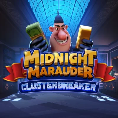 Portada del slot Midnight Marauder – ClusterBreaker de Relax Gaming