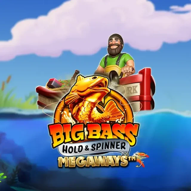 Portada del slot Big Bass Hold & Spinner Megaways™
