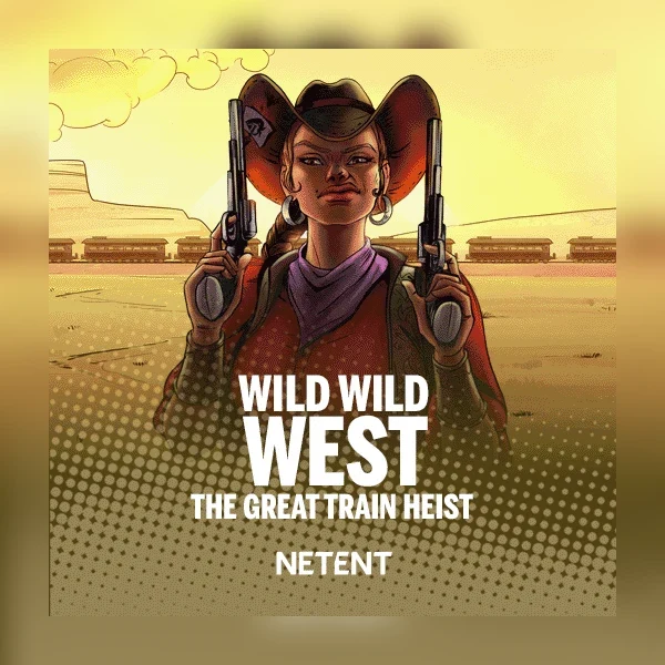 Wild Wild West: The Great Train Heist™ NetEnt slot artwork