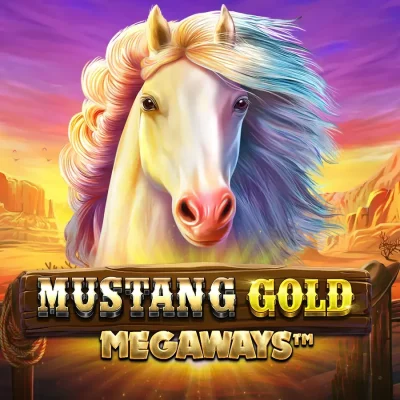 Portada del slot Mustang Gold Megaways™