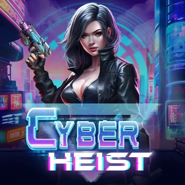 Cyber Heist slot artwork