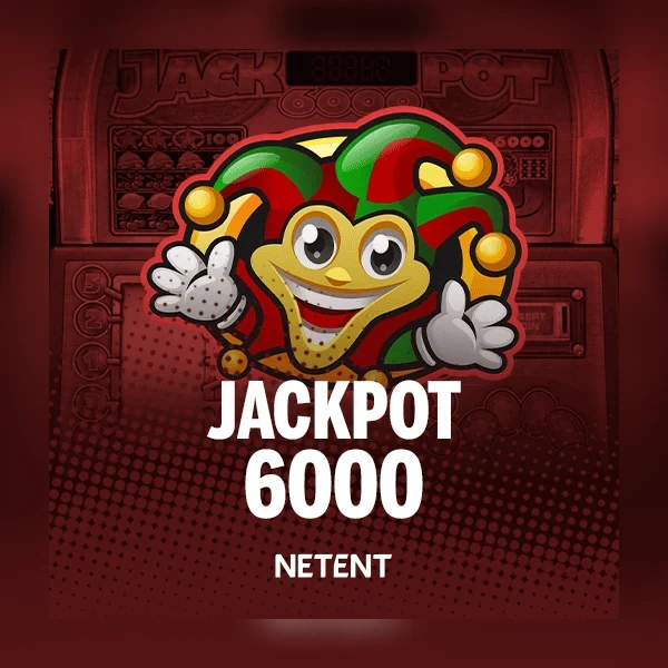 Jackpot 6000 NetEnt slot artwork