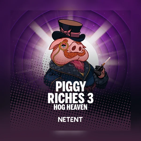 Piggy Riches 3: Hog Heaven NetEnt slot artwork