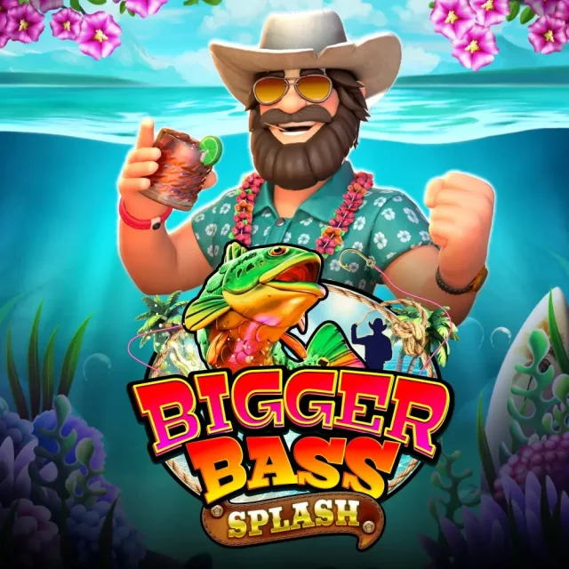 Portada del slot Bigger Bass Splash