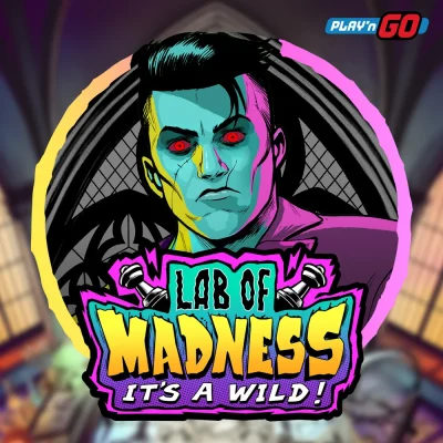 Portada del slot Lab of Madness It's a Wild!