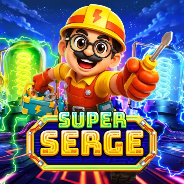 Super Serge slot artwork