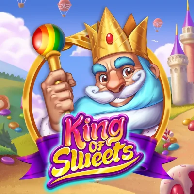 Portada del slot King of Sweets