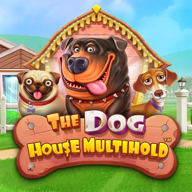 Cuadrícula de The Dog House Multihold con Wild pegajosos que pasan a los nuevos tableros.
