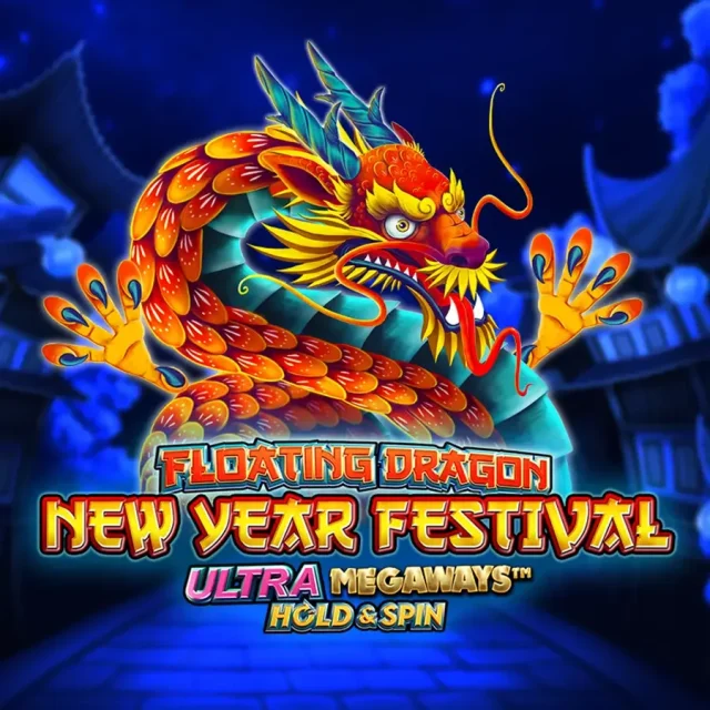 Floating Dragon New Year Festival Ultra Megaways Hold & Spin slot artwork