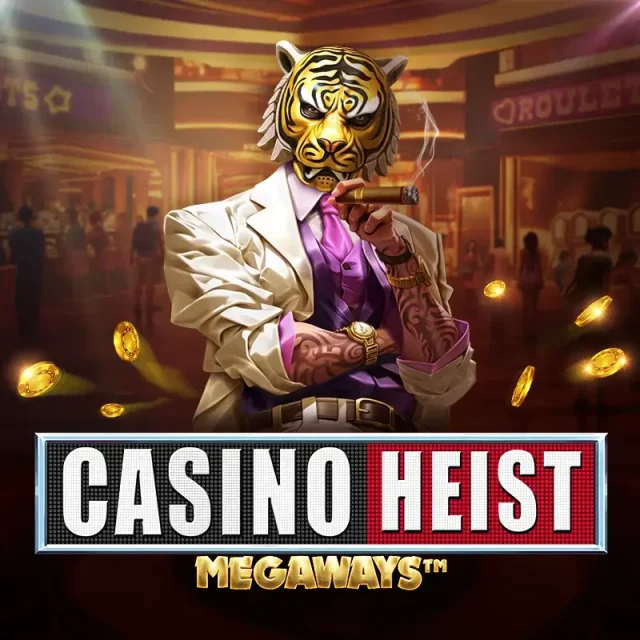 Portada del slot Casino Heist Megaways™ (Excluding Indonesia)