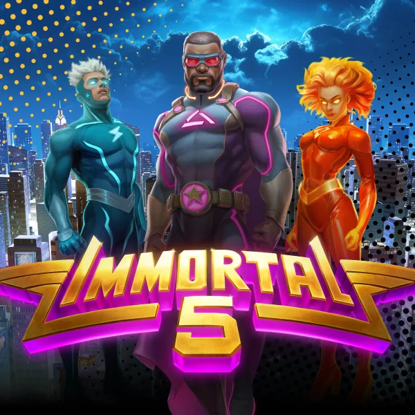 Immortal 5 official slot artwork