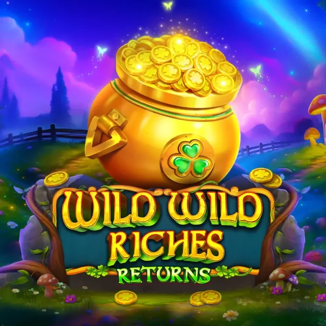 Símbolos Money y Wild en Wild Wild Riches Returns