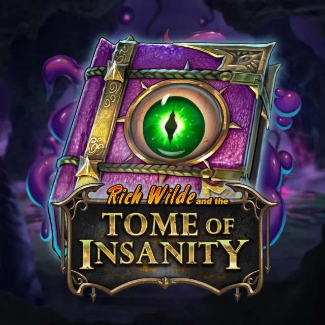 Portada del slot Rich Wilde and the Tome of Insanity