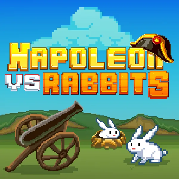 Portada oficial de Napoleon vs Rabbits