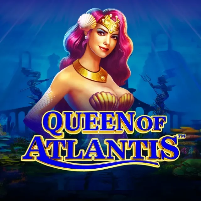 Queen of Atlantis slot artwork