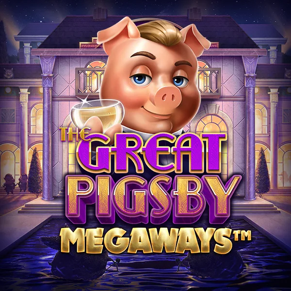 Portada oficial de The Great Pigsby Megaways