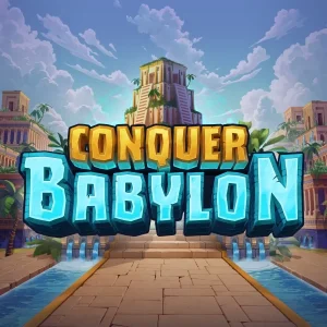 Ilustración de Conquer Babylon de Relax Gaming