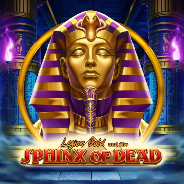 Legion Gold and the Sphinx of Dead slot artwork