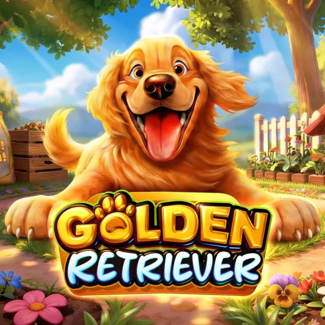 Golden Retriever slot artwork