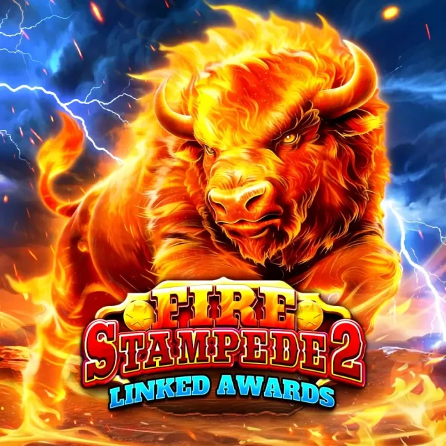Fire Stampede 2 slot artwork
