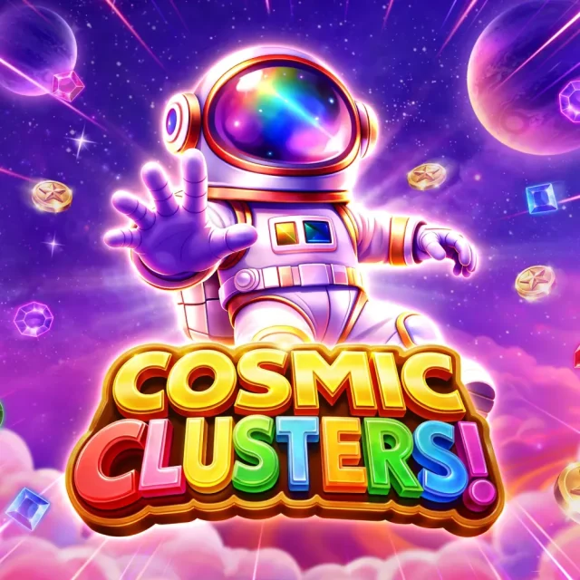 Cosmic Clusters! slot artwork