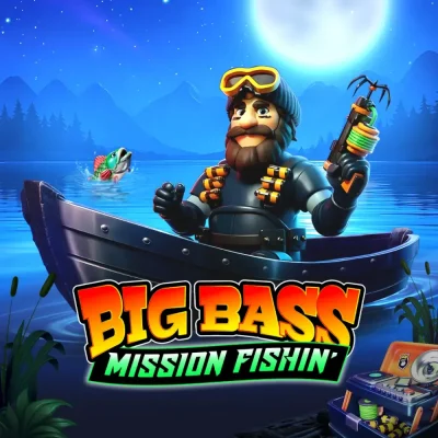 Big Bass Mission Fishin' game artwork
