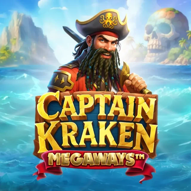 Captain Kraken Megaways slot artwork