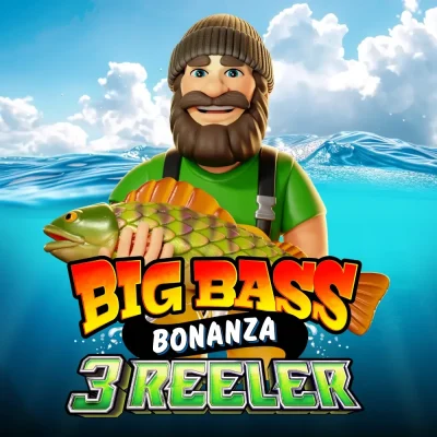 Portada del slot Big Bass Bonanza 3 Reeler