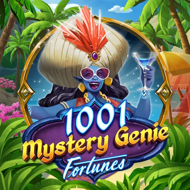 1001 Mystery Genie Fortunes slot artwork