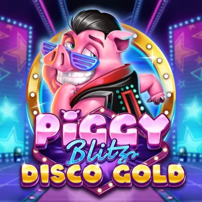 Portada del slot Piggy Blitz Disco Gold