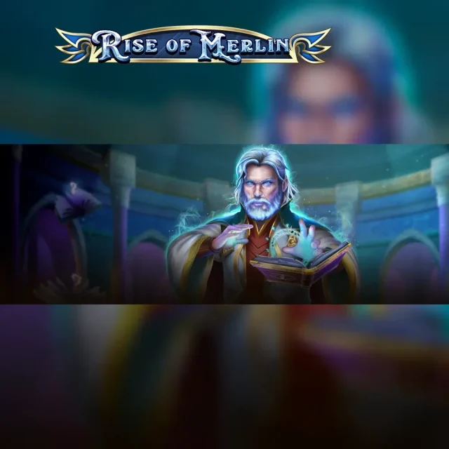 Rise of Merlin slot artwork