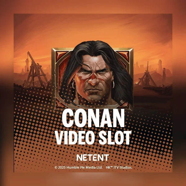 Conan NetEnt slot artwork
