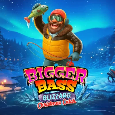 Portada del slot Bigger Bass Blizzard - Christmas Catch