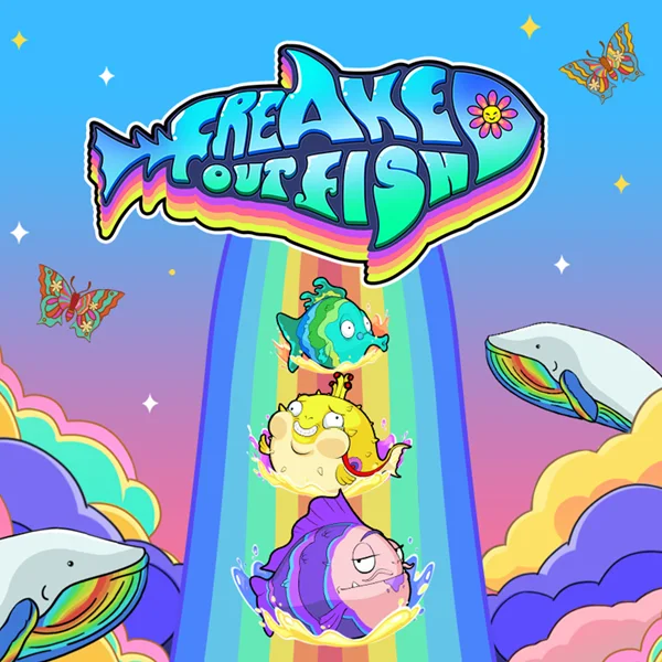 Freaked out Fish Slot mit Clusterfeld und Fisch-Multiplikatorzonen
