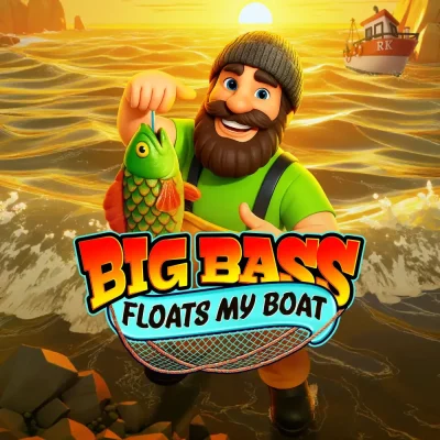 Portada del slot Big Bass Floats My Boat