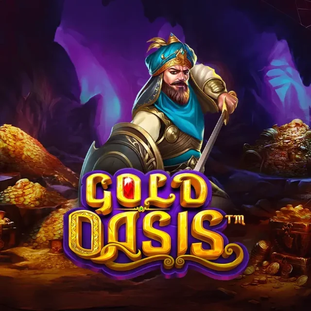 Gold Oasis slot artwork