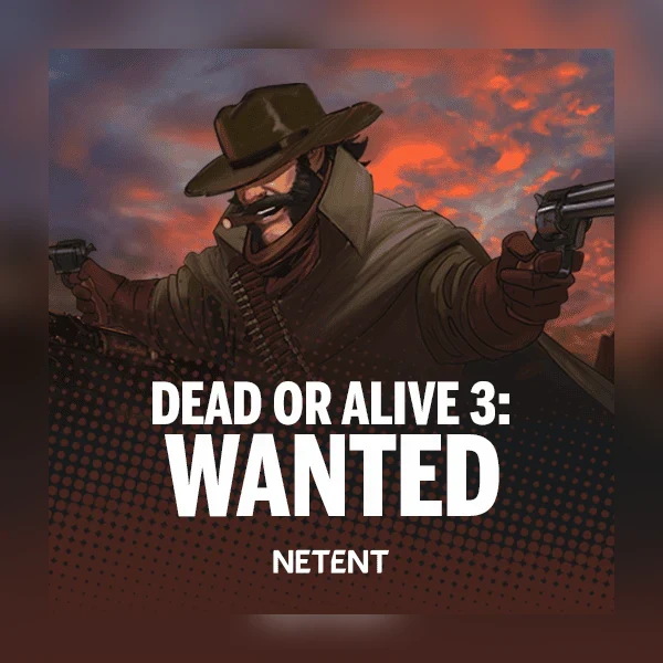 Dead or Alive™ 3: Wanted NetEnt slot artwork