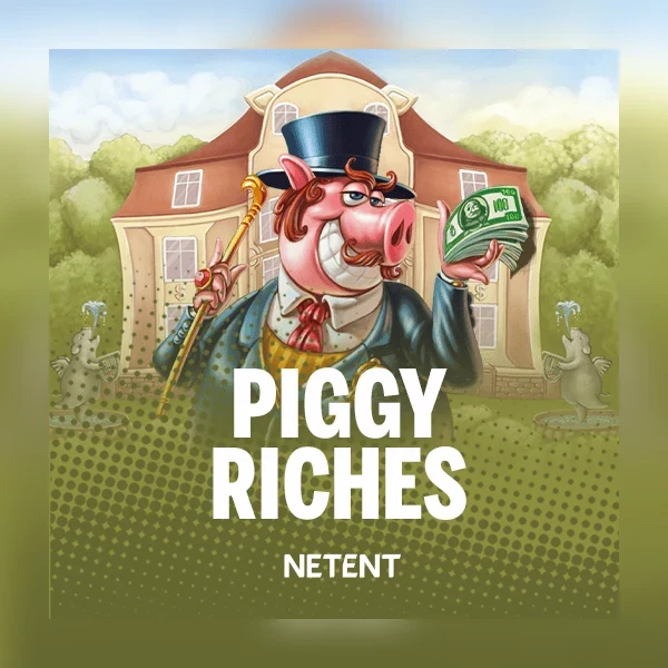 Piggy Riches™ NetEnt slot artwork
