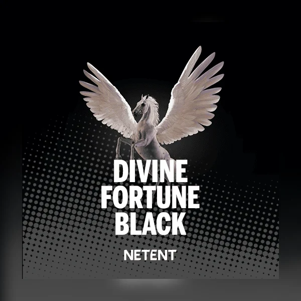 Divine Fortune Black NetEnt slot artwork
