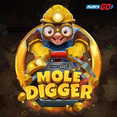 Portada del slot Play’n GO Mole Digger