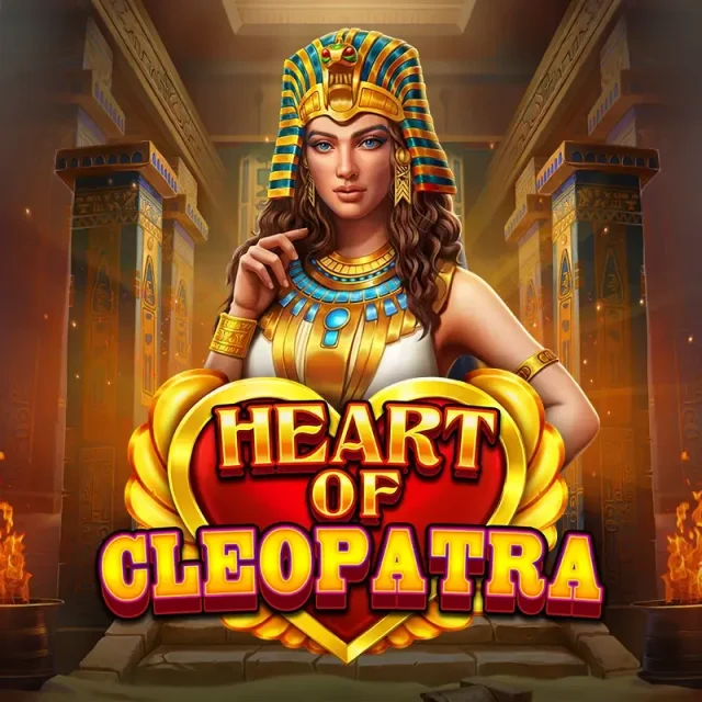 Heart of Cleopatra slot artwork