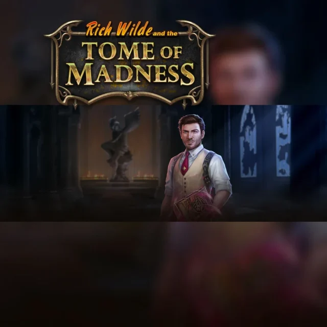 Rich Wilde and the Tome of Madness slot artwork