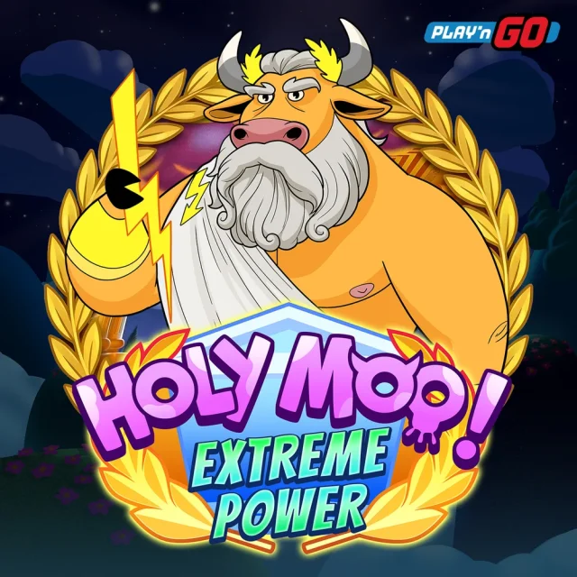Portada del slot Holy Moo! Extreme Power