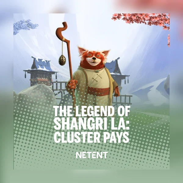 The Legend of Shangri-La: Cluster Pays™ NetEnt slot artwork