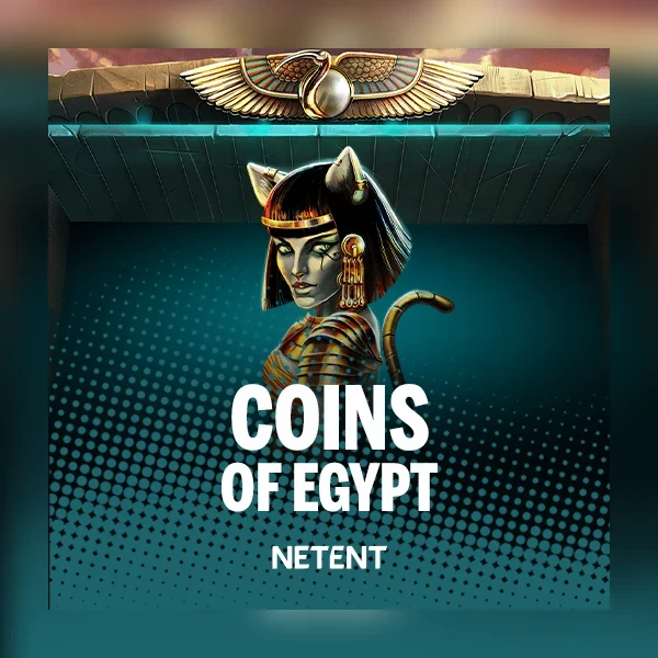 Coins of Egypt NetEnt slot artwork