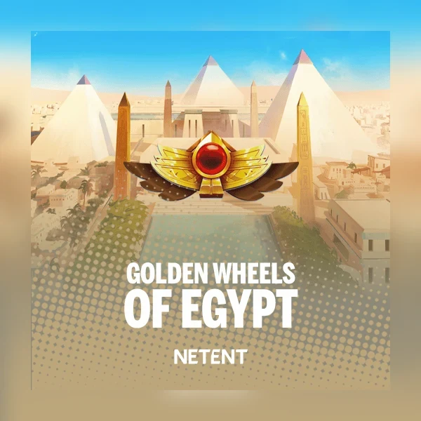 Golden Wheels of Egypt NetEnt slot artwork
