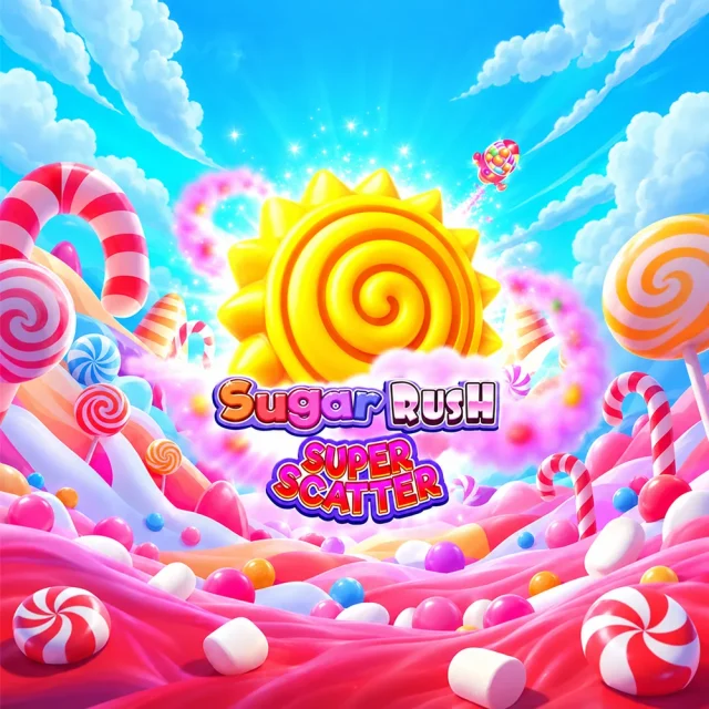 Sugar Rush Super Scatter slot artwork